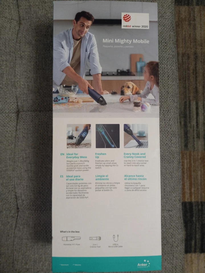 New Eufy by Anker HomeVac H11 Pure Cordless Handheld Vacuum - Image 4 of 4