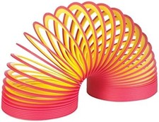 POOF Neon Plastic Slinky Original
