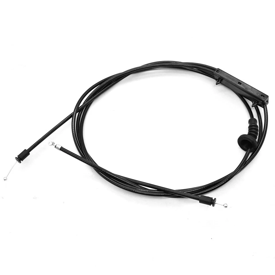 Cable combinado de liberación de bloqueo de capó delantero para BMW 328xi 335d 335xi 335is Foto 3 de 4