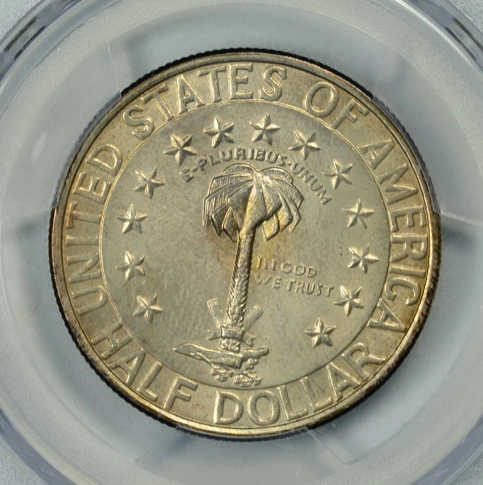 1936  Columbia  50c PCGS MS67  ~  Commemorative Half  ~  #54119486 - Image 3 of 4