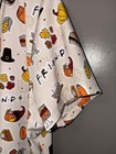 FRIENDS® Gathering Thanksgiving 3-Pocket Scrub Top | Women's Large | NWOT — photo 7