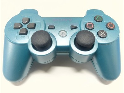 OEM Sony PS3 DualShock 3 Sky Blue Controller Tested Working