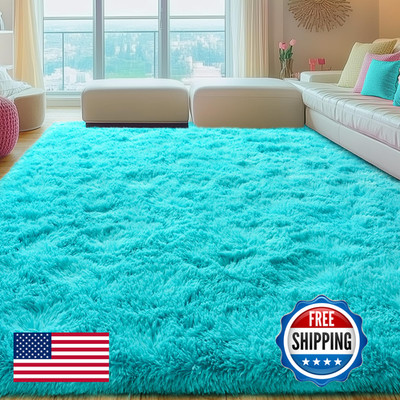 Rezutan Super Soft Fluffy Rug For Living Room Bedroom Large Comfy Modern Shaggy