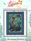 Autumn Lane Stitchery THE CURIOUS MERMAID Cross Stitch Chart Only marine fantasy — photo 1