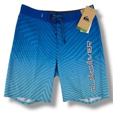 Quiksilver Everyday Warp Fade 17" Boardshorts Boys Size 27 14 Large