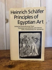 Heinrich Schäfer Principles of Egyptian Art 1986 Griffith Institute Oxford Soft