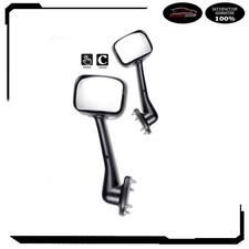 1pairs Truck Mirrors Fits Freightliner Cascadia 2008-16 Hood Chrome Lhrh