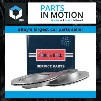 2x Brake Discs Pair Vented fits NISSAN QASHQAI J12 1.3 Rear 2021 on HR13DDT Set