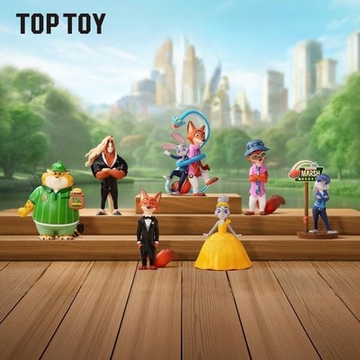 TOPTOY Disney Zootopia New Journey Series Blind Box Figure Toy