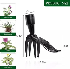 Stand Up Weed Tool Weeder Puller Handle Claw Garden Outdoor Root Remover Killer
