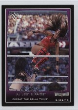 2015 Topps WWE Road to Wrestlemania AJ Lee Paige #106 7ut