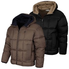 Lyle & Scott Herren Square Cocoon wattierte wattierte Golfjacke 40 % Rabatt UVP