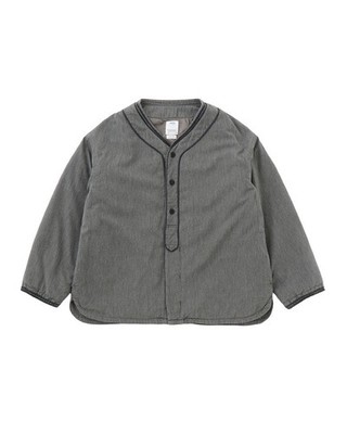 visvim DUGOUT CHAMBRAY DOWN L/S GREY Size 3