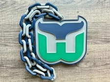 Hartford Whalers Oversized Necklace, Hype Chain [Made To Order]