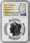 2024-S $1 Morgan Dollar NGC Reverse PF70 Early Releases