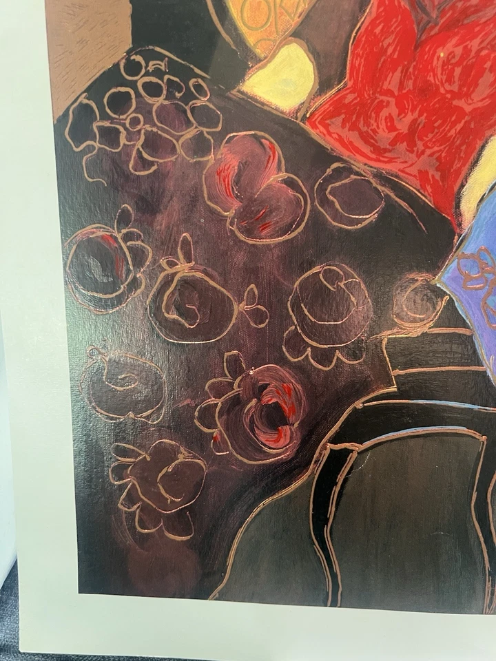 Serigrafía Itzchak Tarkay dos por dos mujeres 18x22" Foto 4 de 4