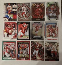 Kansas City Chiefs Card Lot x12 . Patrick Mahomes, Xavier Worthy RCs Kelce Jones