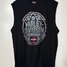 Harley davidson black tank top