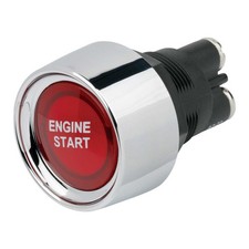 Push Button Red Illuminated Starter Switch Engine Start - Race /Rally / Brisca