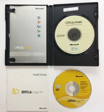 MS Office Mac 2004 Student & Teacher Edition and MS Office for Mac 2008, UPGRADE