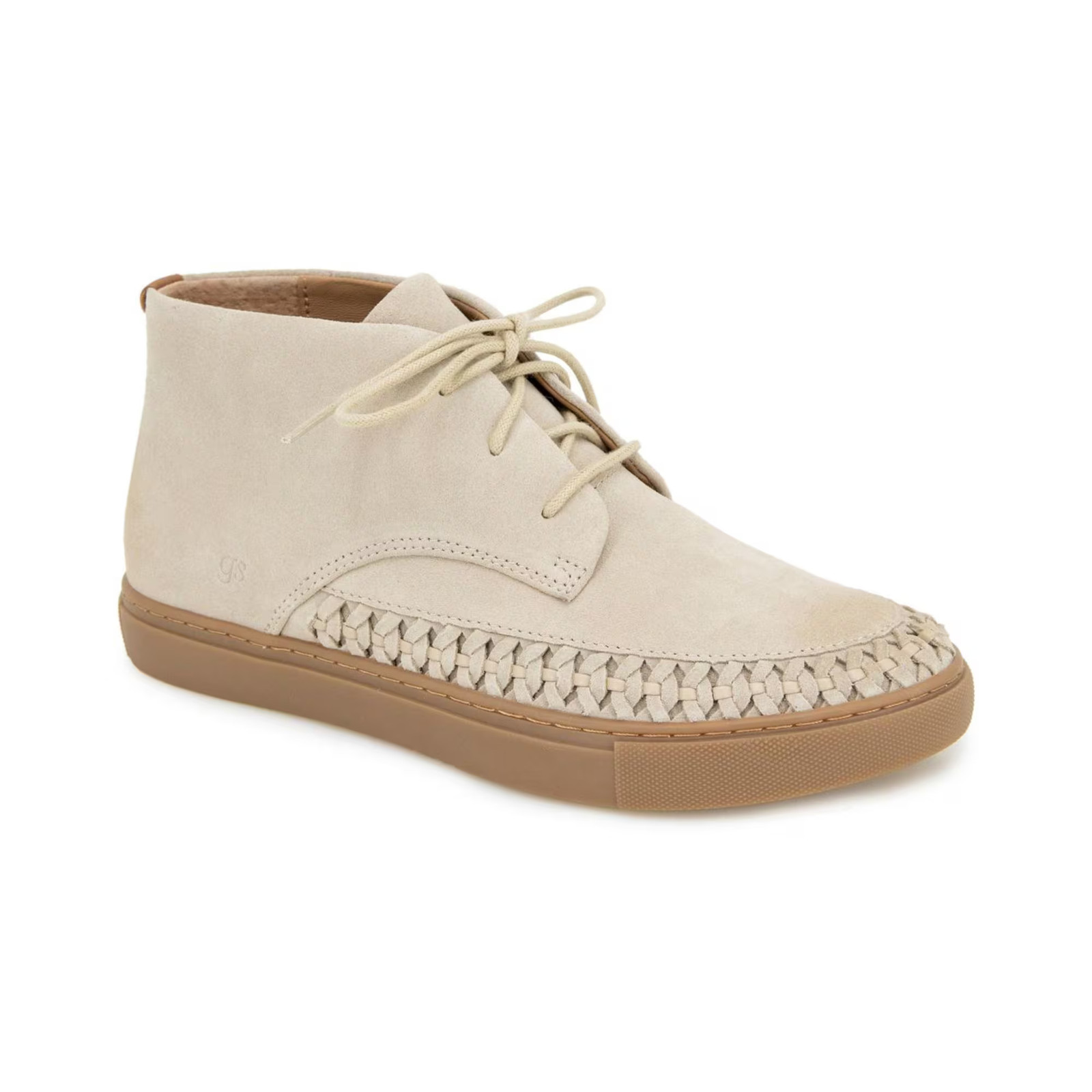 Women's Gentle Souls Cacti Braid Detail Sneakers Taupe Suede