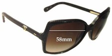 SFx Replacement Sunglass Lenses fits Chanel 5245 - 58mm Wide