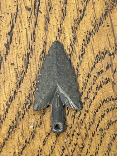 Vintage Metal Arrowhead Pendant For Necklace