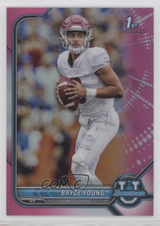 2021-22 Bowman U Chrome Prospects Pink Refractor Bryce Young #4