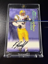 KEVIN FAULK ROOKIE AUTO 1999 Skybox *Autographics” Certified ON CARD RC AUTO. rookie card picture
