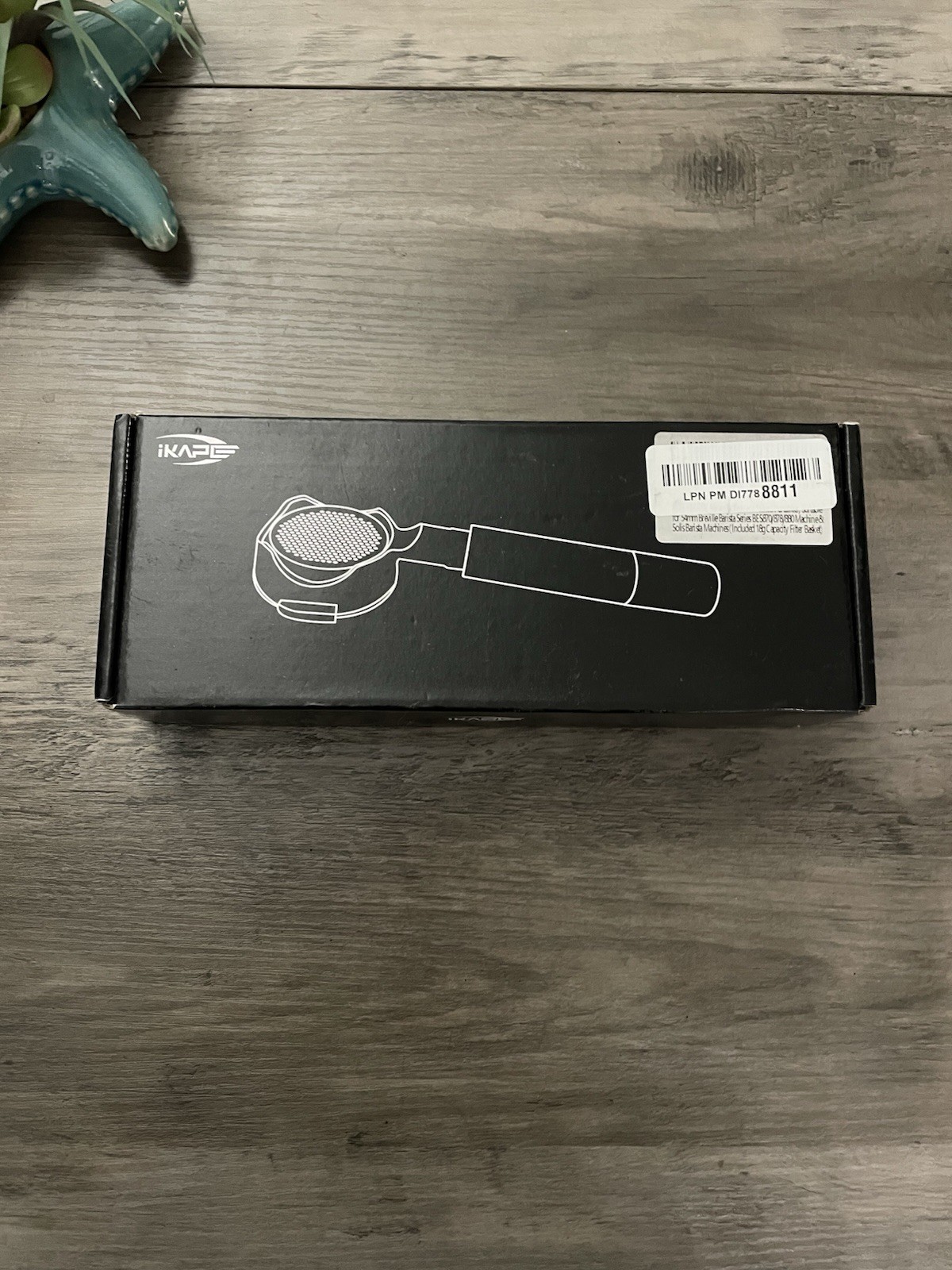 IKAPE 54mm Bottomless Portafilter with High Extraction Precision Basket