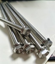 1PC M12 200mm/300mm/400mm Titanium Alloy Screws Flange Head Cap Bolts