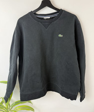 Lacoste Herren Pullover Sweatshirt Schwarz L ...