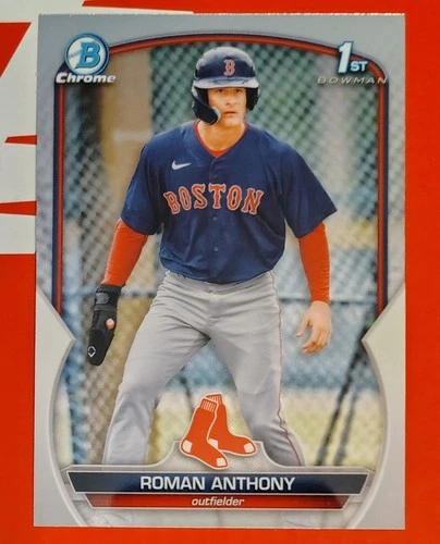 2023 Bowman Chrome Prospects Roman Anthony #BCP-71