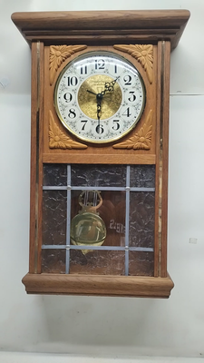 Vintage CEDERHOLM CREATIONS Quartz Pendulum Westminster Wall Clock