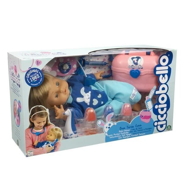 ITODA Bambola di pezza decorativa per bambine, giocattolo carino e