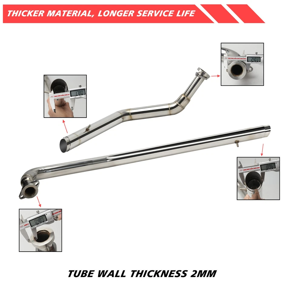 Shortshots Staggered Exhaust Pipes System For Suzuki Boulevard C50 M50 C50T C50B Foto 4 de 4