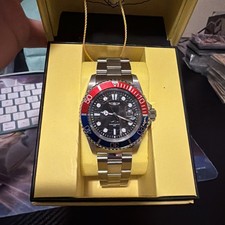 Invicta Pro Diver Isobar Watch 42mm Black Dial Pepsi Bezel