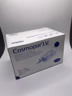 Cosmopor IV Kanülenfixierverband - 8 x 6 cm - REF 900805 - 50 St - PZN 01798968