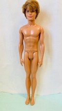 Mattel Barbie Rooted Hair Nude Ken doll Vgc