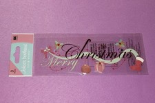 Jolee's Boutique Sealed Package of Merry Christmas Title Stickers 