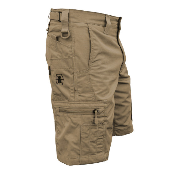 Kitanica USA Range Shorts Tactical Cargo Solid Color 36W with 8 Pockets Tan