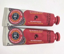 2 Pack L Occitane Hibiscus Shea Hand Cream 1 oz 20 Shea Butter Solidarity NEW
