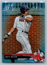 Brett Netzer 2017 Bowman Chrome 1st Bowman Sky Blue Refractor /399 #BDC-31