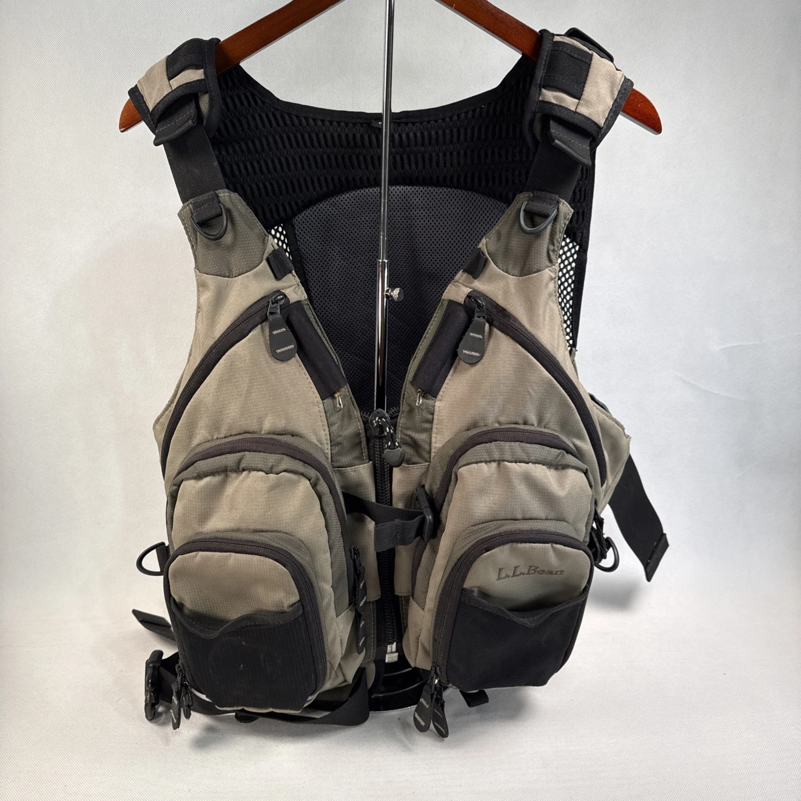 L.L. Bean Rapid River Vest Pack / Fly Fishing Backpack Hiking Utility Vest