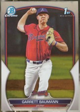 2023 Bowman Draft #BDC-172 Garrett Baumann Chrome Baseball EX