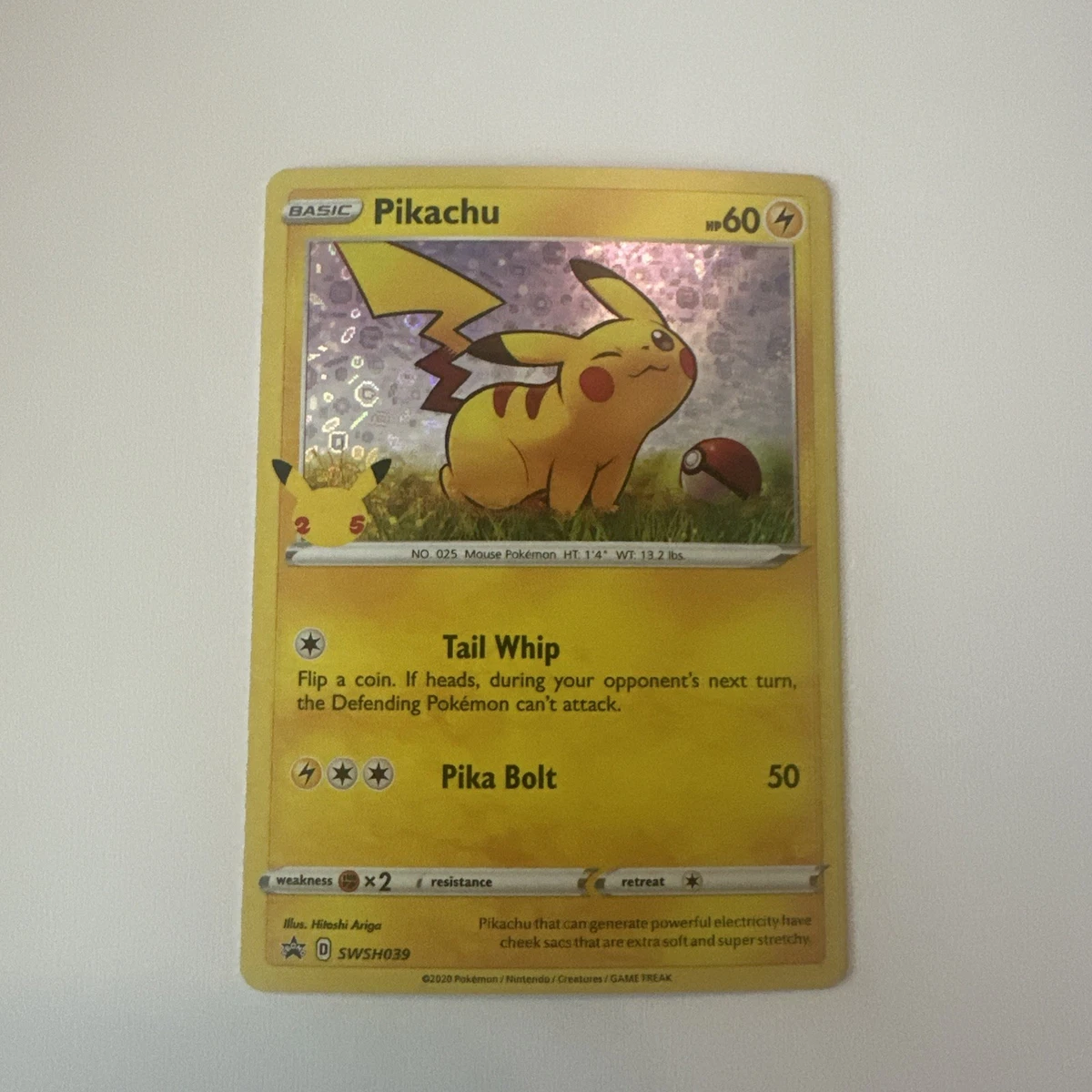 25+ Pikachu SWSH039 Miscellaneous Cards & Products for sale