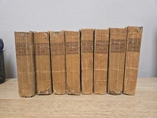 1812 Antiquarian Book Set: The Spectator Volumes 1-8