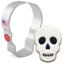 Ann Clark Sugar Skull Cookie Cutter, 3-1/2โ Made in USA