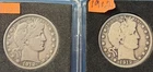 1912 P & D Silver Barber Half Dollars Circulated You Grade 50c US Type Coins