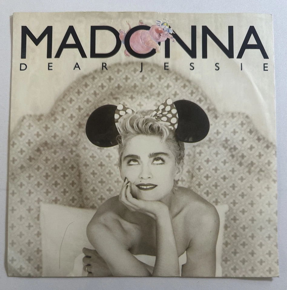Madonna – Dear Jessie / Till Death Do Us Part - Sire Records 1989 7" Vinyl EX/EX - Image 2 of 4